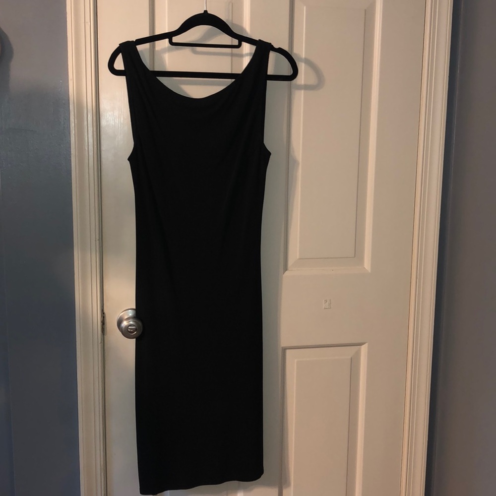 black dress